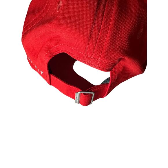 Nike Dri-Fit Heritage86 Lightweight Ball Hat Cap Ohio State Buckeyes OSFM Red - Picture 3 of 5